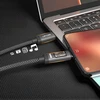 USB laidas Lenyes USB-C - USB-C 1,2 m juodai pilkas