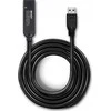 Lindy Adapteris - USB 3.0 Aktyvus Pratęsimas 20m Type A į C 5 Gbps