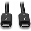 Thunderbolt Laidas - LINDY Thunderbolt 4 Laidas, 40Gbps, 100W PD, 1 m, Juodas