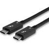 Thunderbolt Laidas - LINDY Thunderbolt 4 Laidas, 40Gbps, 100W PD, 1 m, Juodas