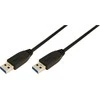 LOGILINK CU0039 LOGILINK - USB3.0 A tipo kabelis vyrelis į A tipo vyriškas, 2m, juodas