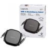 Kabelis USB LogiLink Logilink Cu0500 Kabelis USB 2.0 typu C M do M zwijany 480 Mbs 60 W juoda 1m