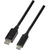 LOGILINK UA0335 LOGILINK – USB 3.2 Gen 1x1 USB-C M iki DisplayPort 1.2 kabelis, 1,8 m