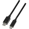 LOGILINK UA0336 LOGILINK – USB 3.2 Gen 1x1 USB-C M iki DisplayPort 1.2 kabelis, 3 m