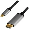 „LogiLink USB-C“ - HDMI laidas 1,8 m, antgalis