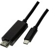 LOGILINK UA0329 LOGILINK – USB 3.2 Gen 1x1 USB-C kištukinis HDMI 2.0 kištukas, 1,8 m