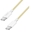 LogiLink USB-C 0,5 m nailono pintas geltonas