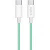 „LogiLink USB-C“ 1,0 m ilgio, nailono pynimo žalia