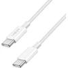 LogiLink USB-C 1,5 m nailono pynė balta