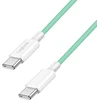 „LogiLink USB-C“ 1,5 m ilgio nailono pynimo žalia