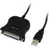 USB kabelis LogiLink USB- A - 1,8 m Juoda (UA0054A)