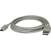 Logo USB kabelis (2.0), USB A M - miniUSB (M), 1.8m, juoda, cena za 1 vnt.