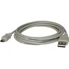 Logo USB kabelis (2.0), USB A M - miniUSB (M), 1.8m, juoda, blister
