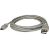 Logo USB kabelis (2.0), USB A M - miniUSB (M), 1.8m, juoda