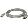 Logo USB kabelis (2.0), USB A M - miniUSB (M), 3m, juoda