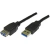 Logo Przedłużacz USB (3.0), USB A M - USB A F, 1.8m, juoda, blister