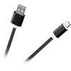 USB - mikro USB laidas M-Life nailono juodas 1m