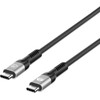 Kabelis USB Manhattan USB-C - USB-C 2 m Juodas (356381)