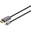 Intracom MANHATTAN 8K 60Hz USB-C su DisplayPort 1.4 adapterio laidas 2m