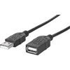 MANHATTAN Extension USB 2.0 Cable AM-AF 3m juodas