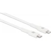 USB kabelis Manhattan USB-C - Lightning 1 m Baltas (394512)