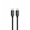 Telforceone Maxlife MXUC-12 cable USB-C - USB-C 3,0 m 100W juodas