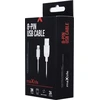 „Maxlife“ laidas USB – „Lightning“ 3,0 m 2A baltas