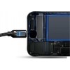 USB-C prie žaibo kampo kabelis Mcdodo CA-3351.1.8m (juodas)