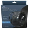 Kabelis USB MediaRange 2x USB-A - USB-A 10 m Juodas (MRCS243)