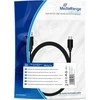 Kabelis USB MediaRange USB-A - USB-C 1.8 m Juodas (MRCS182)