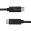 Kabelis USB MediaRange USB-C - USB-C 1.2 m Juodas (MRCS214)