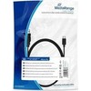 „MediaRange“ USB-A USB kabelis – 1,8 m, juodas (MRCS188)
