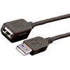 MediaRange USB kabelis USB-A – USB-A 3 m juodas (MRCS111)