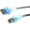 Kabelis USB MediaRange USB-A - USB-B 1.8 m Permatomas (MRCS109)