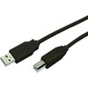 Kabelis USB MediaRange USB-A - USB-B 1.8 m Juodas (MRCS101)