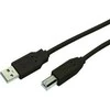 Kabelis USB MediaRange USB-A - USB-B 1.8 m Juodas (MRCS101)