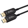 USB laidas MicroConnect USB-A - USB-A 10 m Juodas (MC-USB3.0AA10BOP)