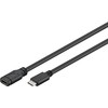 USB kabelis MicroConnect USB-C - USB-C 1 m Juodas (USB3.1CC1EX)