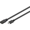 USB kabelis MicroConnect USB-C - USB-C 1 m Juodas (USB3.1CC1EX)