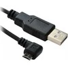 Kabelis USB MicroConnect USB-A - microUSB 1.8 m Juodas (USBABMICRO18ANG)
