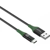 Kabelis USB MicroConnect USB-A - USB-C 1 m Juodas (MC-SMART USB-A-C-01)