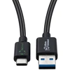 Kabelis USB MicroConnect USB-A - USB-C 1 m Juodas (ReConnect (GRS) USB-C to)