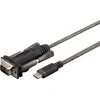 USB kabelis MicroConnect USB-C - D-Sub (VGA) 1 m Juodas (USB3.1CRS232)