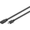 USB kabelis MicroConnect USB-C - USB-C 1,5 m Juodas (USB3.1CC1.5EX)