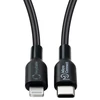 USB laidas MicroConnect USB-C - Lightning 1 m Juodas (ECO-USB3.1CL1*)