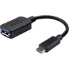 USB kabelis MicroConnect USB-C - USB-A Juodas (USB3.1CAF02BH)