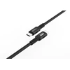 Kabelis USB MicroConnect USB-C - USB-C 0.15 m Juodas (MC-USB4-CC80LQ-0.15)