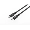Kabelis USB MicroConnect USB-C - USB-C 0.25 m Juodas (MC-USB4-CC80LQ-0.25)