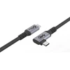 Kabelis USB MicroConnect USB-C - USB-C 0.5 m Juodas (USB3.2CC005-A)