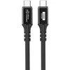 Kabelis USB MicroConnect USB-C - USB-C 0.5 m Juodas (USB3.2CC05)